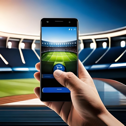Fazer apostas desportivas num estádio asiático