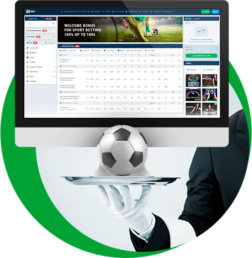 Visualização estilizada do site